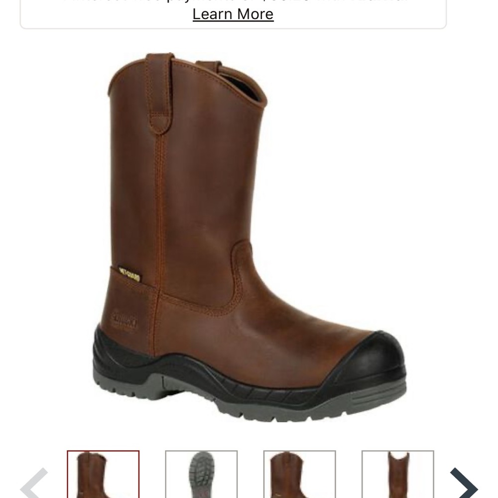 Rocky Internal Met Guard Waterproof Work Boot
